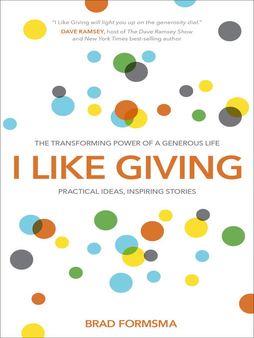 Title details for I Like Giving by Brad Formsma - Available